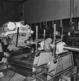 Motor till Singapore fartygen i maskinverkst.