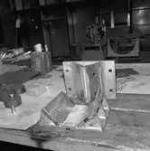 Motor till Singapore fartygen i maskinverkst.