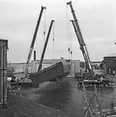 Vändning av skrovet till nyb. 437 Singapore