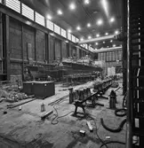 Översiktsbild av PTRB i skrovhallen ombyggnad