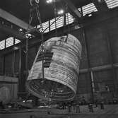 Lyft och vändning av torpedtubstället till A19 ubåt