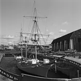 Utbogsering av Jarramas ur polhemsdockan