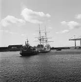 Utbogsering av Jarramas ur polhemsdockan