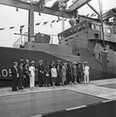 Sjösättning av Nyb 435 Singapor.