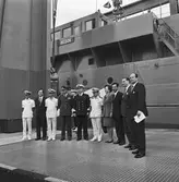 Sjösättning av Nyb 435 Singapor.