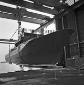 Sjösättning av Nyb 435 Singapor.