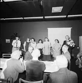 Företagslunch i matsalen