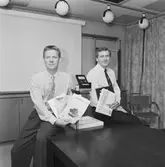 Tommy Melin med personal Tele avd.