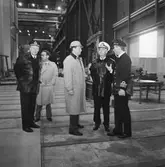 VD H. Hedman med besökande