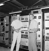 Personal på televerkst.