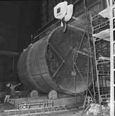 Cylinder till kärnkraftverk skrovhallen