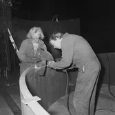 Arbetsbilder från plåtverkst. kv-nytt