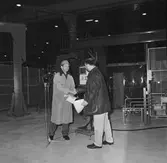 Invigning av ny svetsrobot till krigsbroar