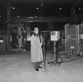 Invigning av ny svetsrobot till krigsbroar