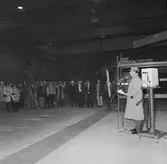 Invigning av ny svetsrobot till krigsbroar