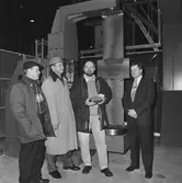 Invigning av ny svetsrobot till krigsbroar