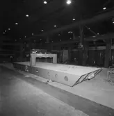 Nya svetsroboten i plåtverkst. till krigsbro