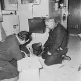 Arbetsbilder ombord på Nyb 435 Singapore kv-nytt