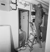 Arbetsbilder ombord på Nyb 435 Singapore kv-nytt