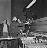 Start av ny svetsmaskin för tillverkning av KBV 301