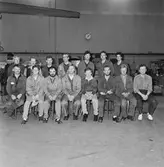 Personalen på El maskin och filareverkstan