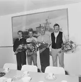 Personalen på El maskin och filareverkstan