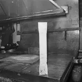 Prov med plastverktyg i 750-tons pressen