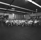 VD H. Hedman arbetsplatsträff i matsalen