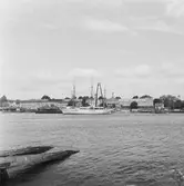 Invigning av kölhalningsbron efter rep