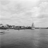 Invigning av kölhalningsbron efter rep