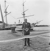 Invigning av kölhalningsbron efter rep