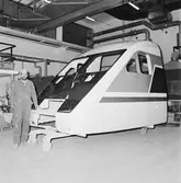 Arbete med sista tågfronten