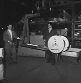 Lyft av el-kablar till KBV förslagskommitten