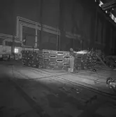 Arbete med masung till ssb skrovhallen