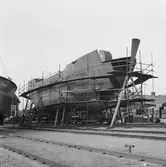 Thetis fiskeriundersökningsfartyg under byggnad