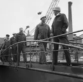 Ubåten Gripen besiktning personal från Kockums