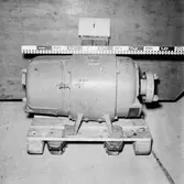 El.sekt. fotografering av motorer i förråd