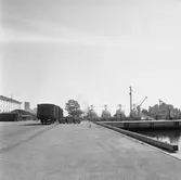 Mob. Kajen rökslinga från båtarna