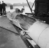 Torp.sekt skadad torpedtub