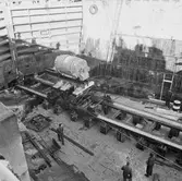 U 4 i docka 5 lyft av sektion