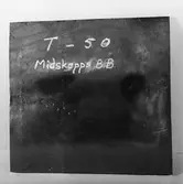 T 50 prov i plåt korr.skador