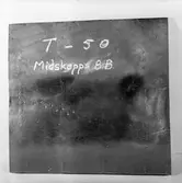 T 50 prov i plåt korr.skador