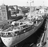 Arica finsk båt i oscarsdockan