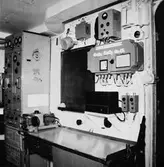 Telesekt. radiostationen Notholmen ext o int repro från färgkop.