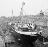 Civila fartyg i dockorna