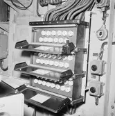 Belos bryggan och maskinrummet