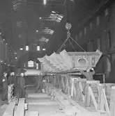 Tankbåt nyb. 295 uppläggning på bädden