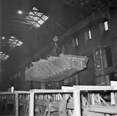 Tankbåt nyb. 295 uppläggning på bädden