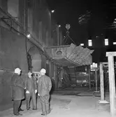 Tankbåt nyb. 295 uppläggning på bädden