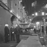 Tankbåt nyb. 295 uppläggning på bädden